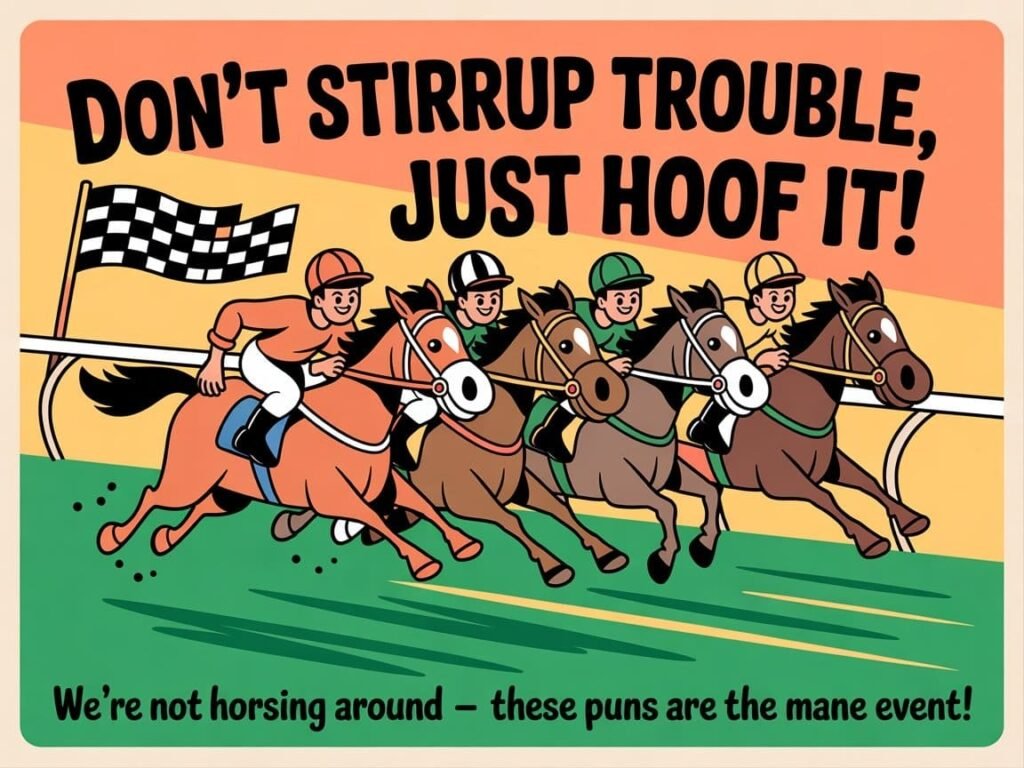 Horse Race Puns
