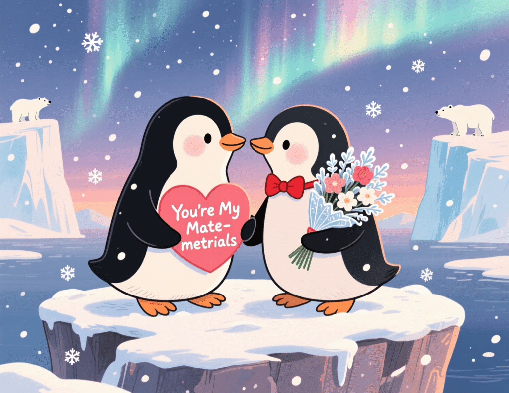 Penguin Love Puns