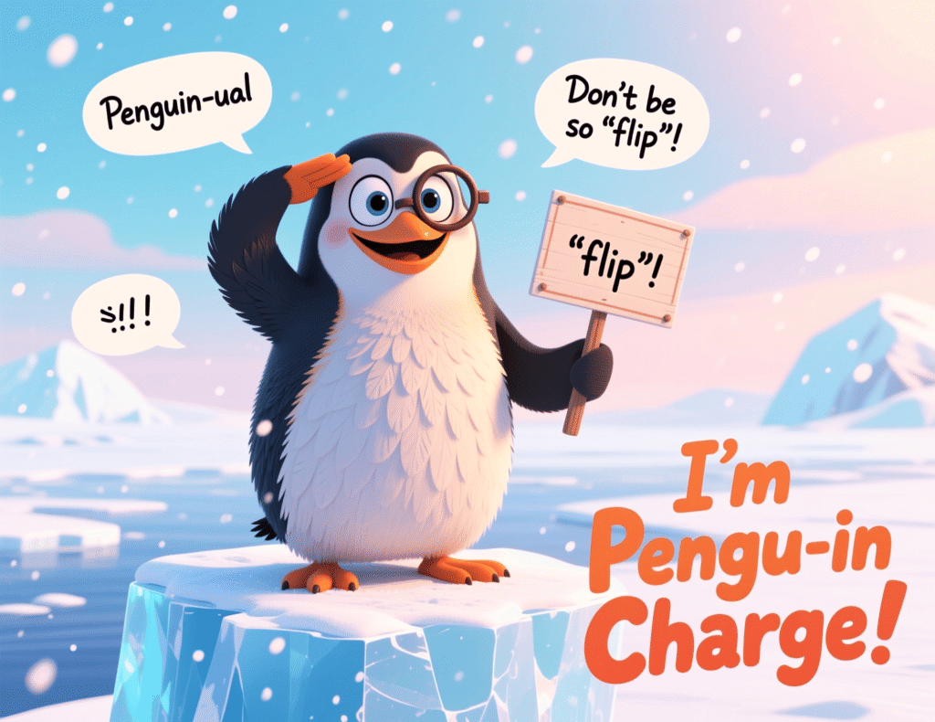 Funny Penguin Puns