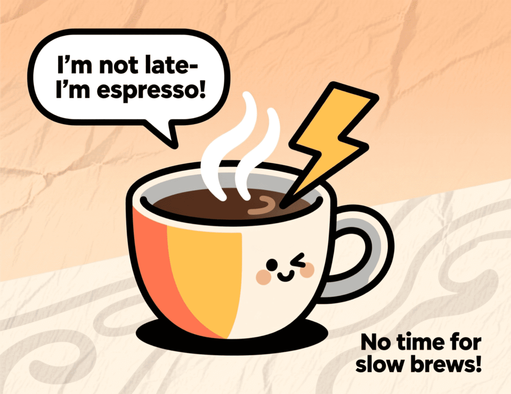 Short Coffee Puns