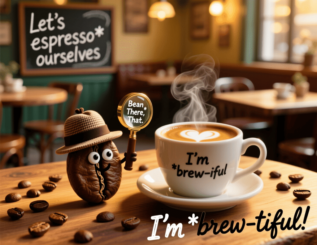 Funny Coffee Puns