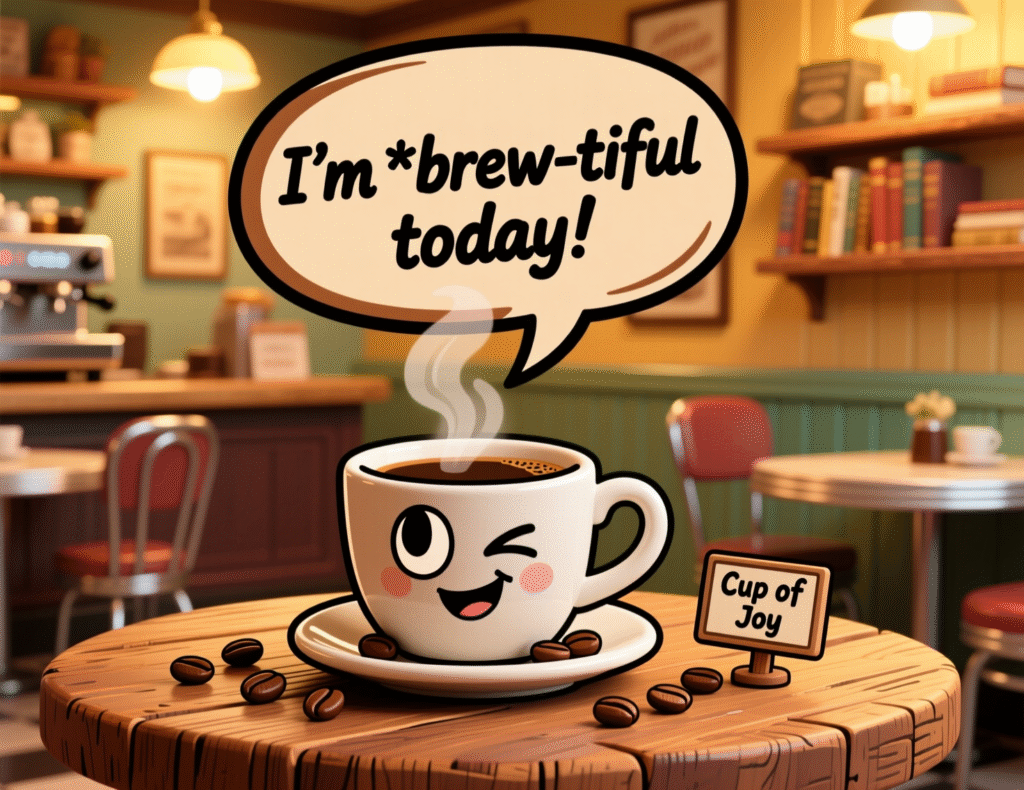 Coffee Puns One-Liners