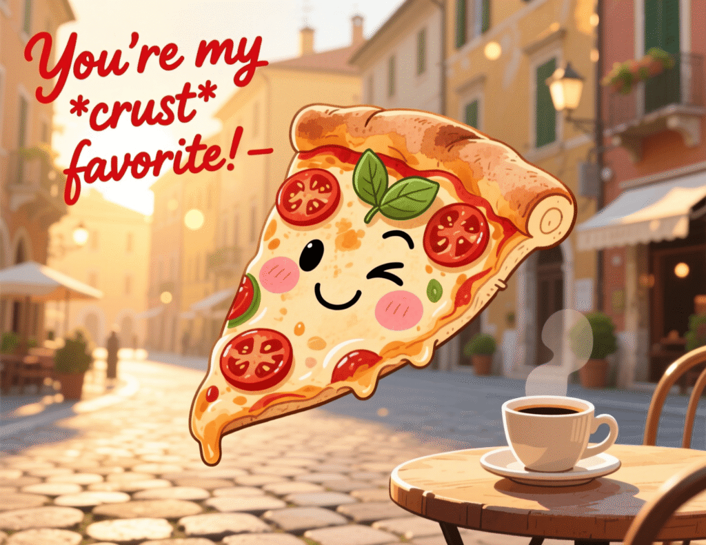 Flirty Pizza Puns