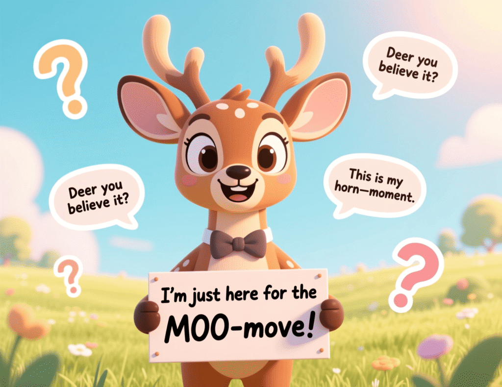 Funny Deer Puns