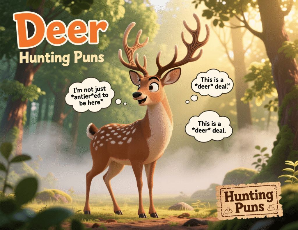 Deer Hunting Puns