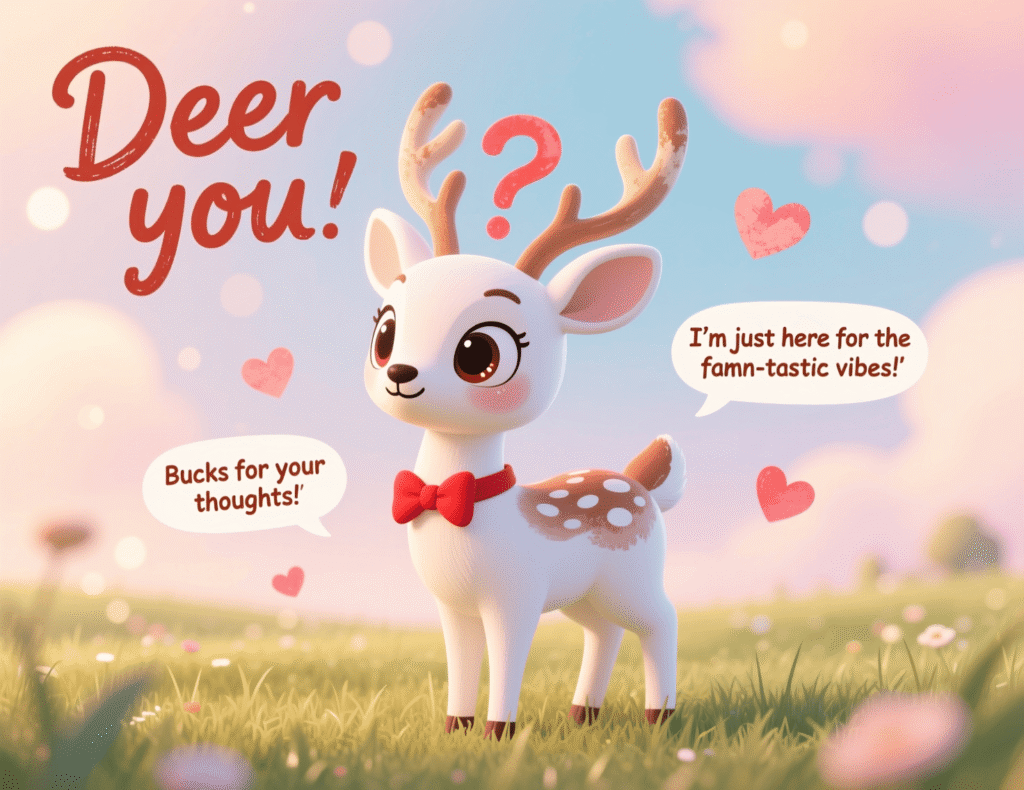 Cute Deer Puns