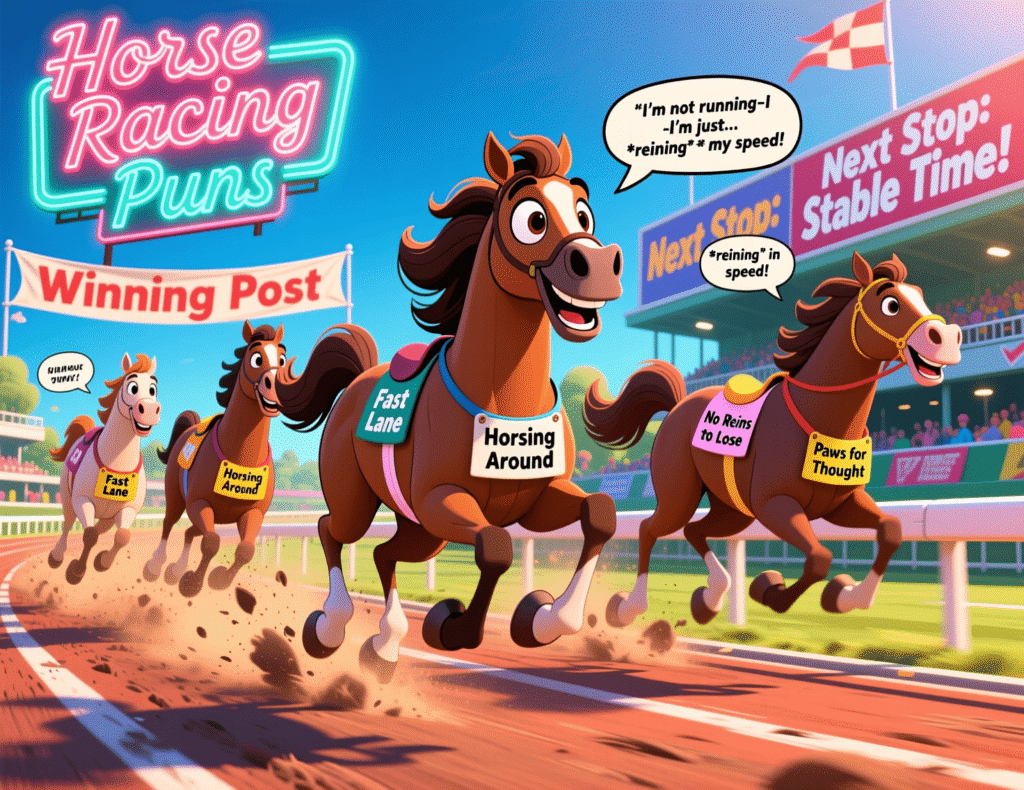 Horse Racing Puns