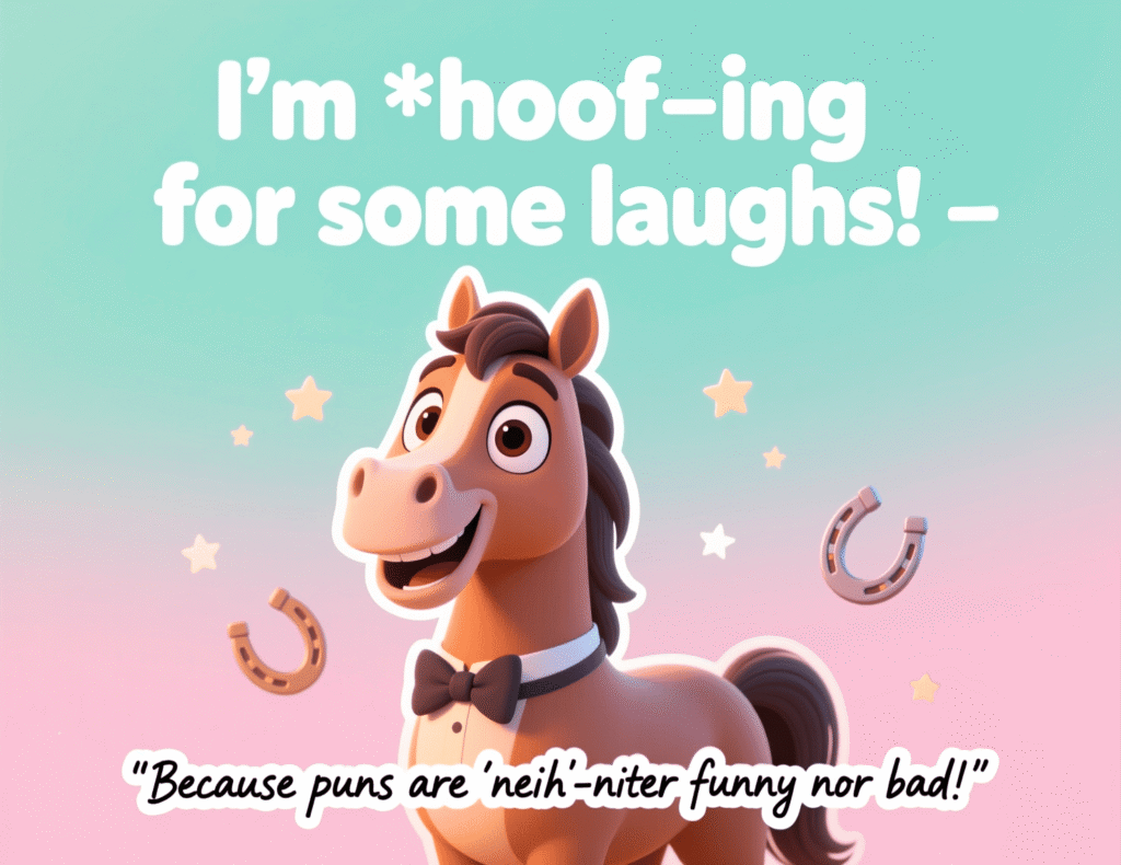 Horse Puns One Liners