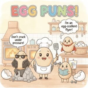 Egg puns
