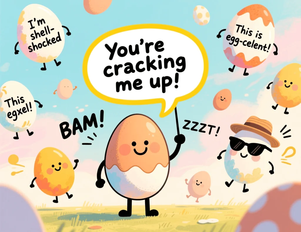 egg puns words