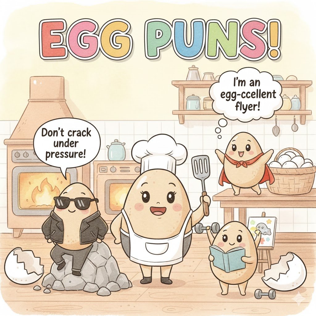 Egg puns