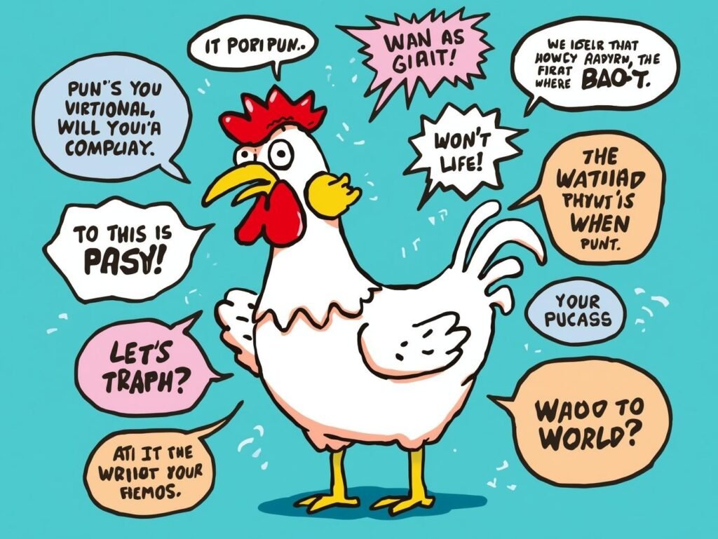 Funny Chicken Names Puns