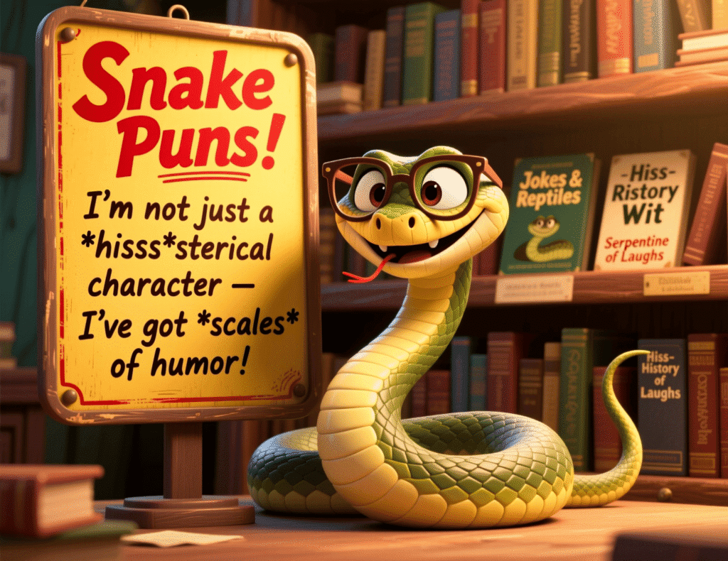 Snake Puns One-Liners