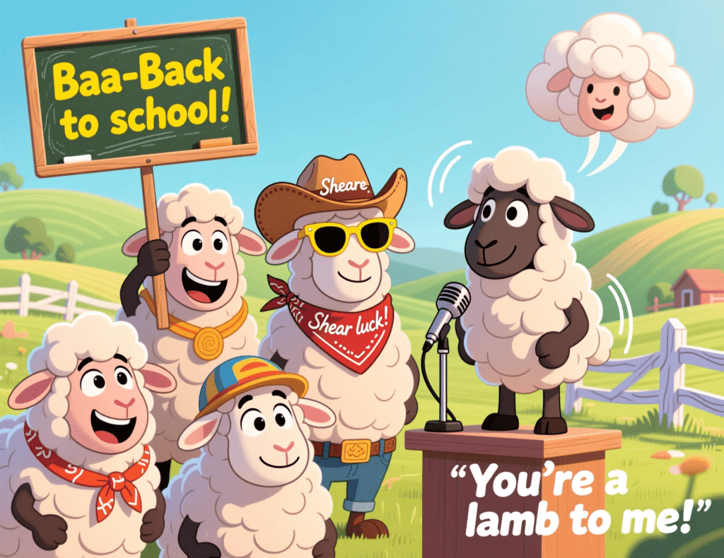 Funny Sheep Puns