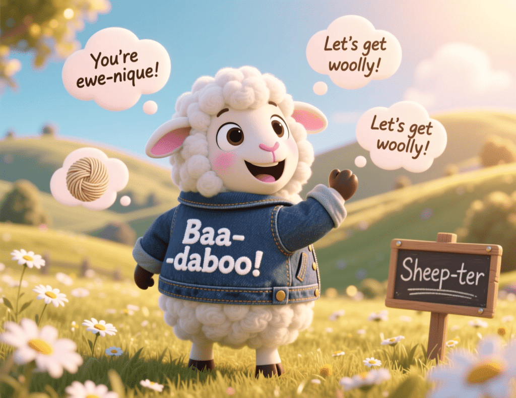 Cute Sheep Puns