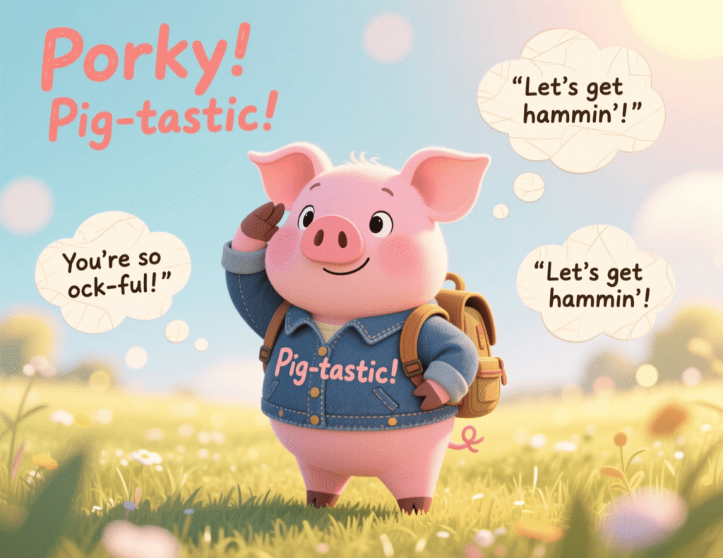 Cute Pig Puns