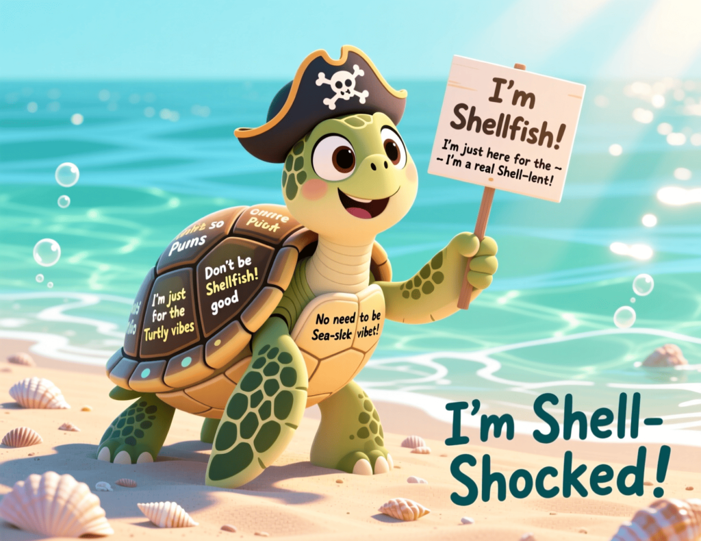 Sea Turtle Puns