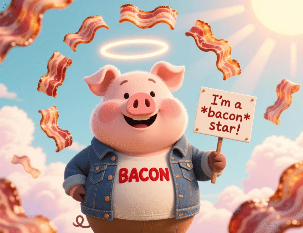 Bacon Pig Puns