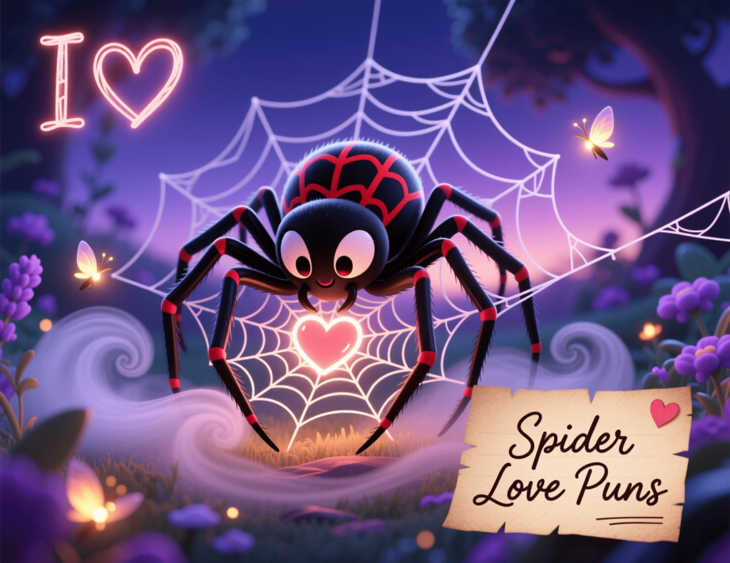 Spider Love Puns