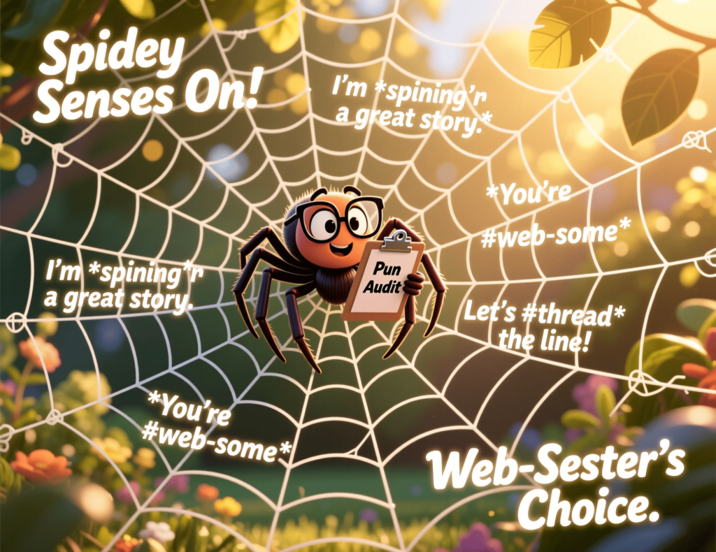 Spider Web Puns