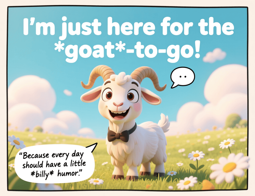 Goat Puns One-Liners