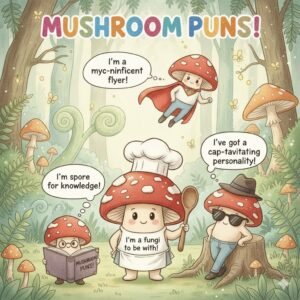 mushroom puns