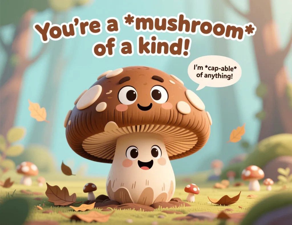 portobello mushroom puns