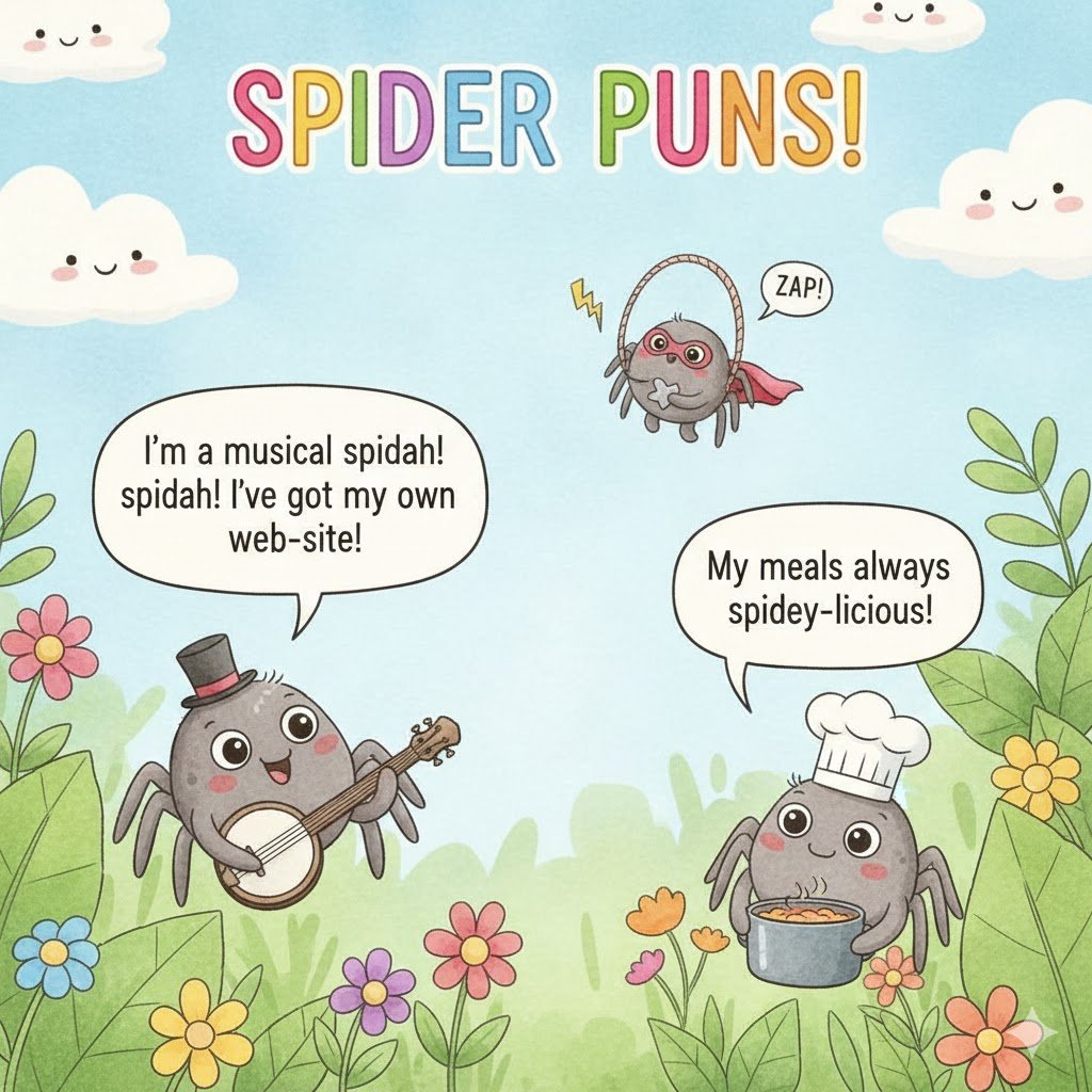 spider puns