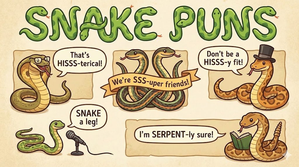 Snake Puns