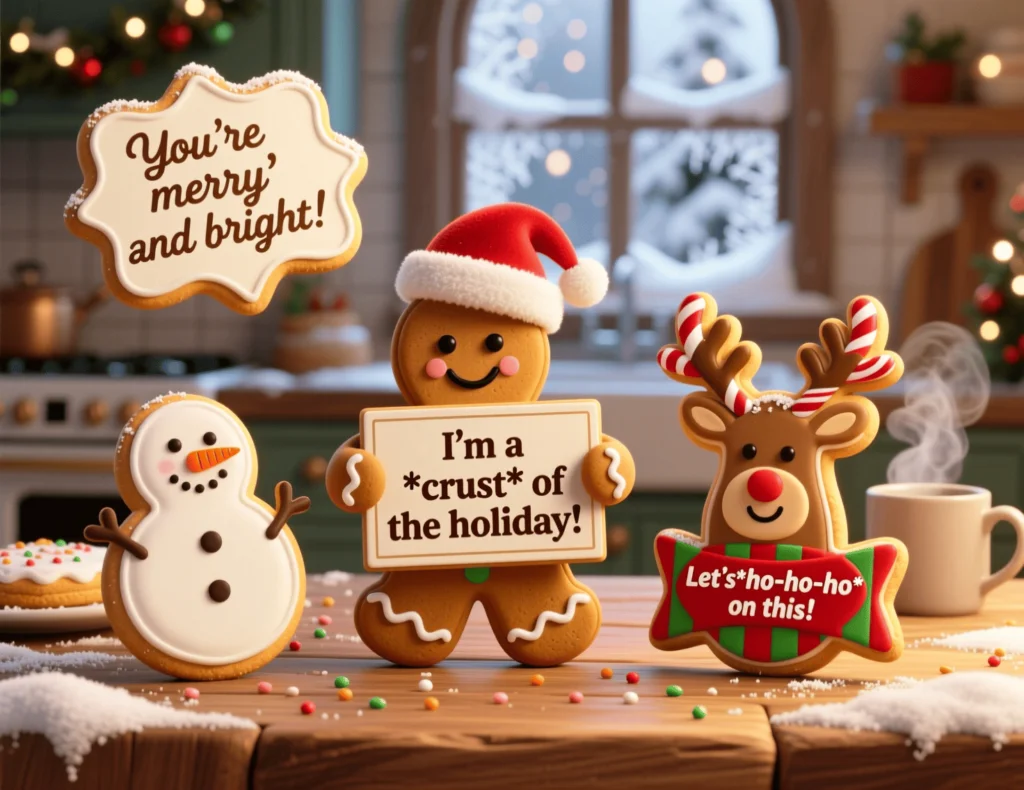 Christmas Cookie Puns