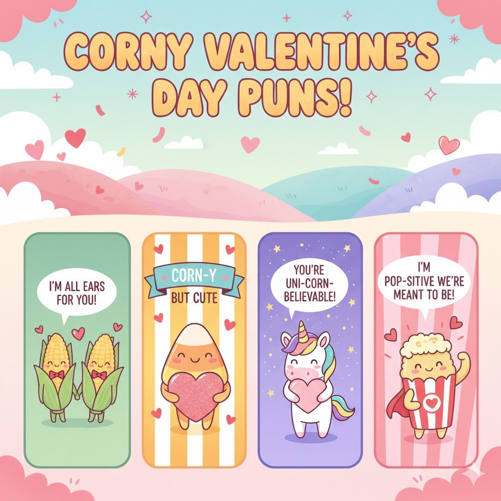 Corny Valentine’s Day Puns