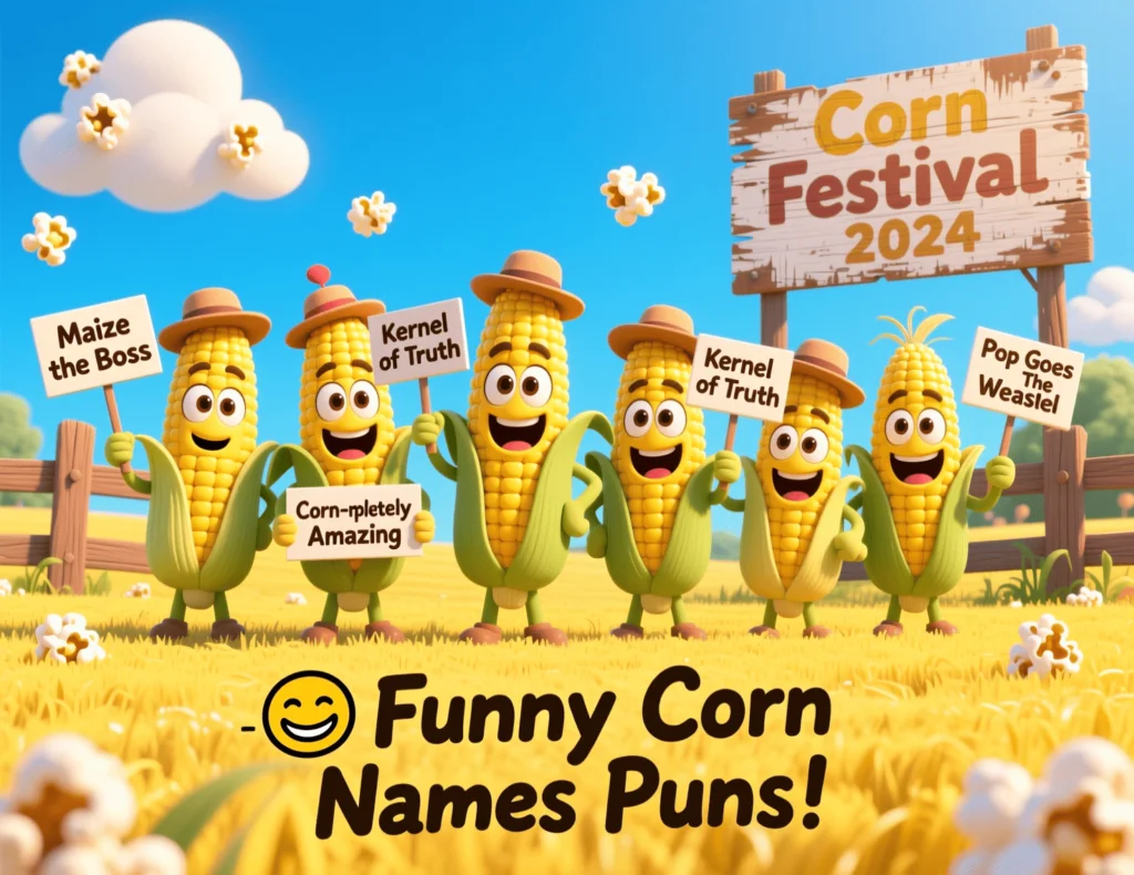 Funny corn name puns