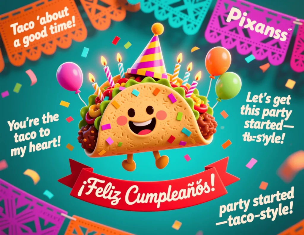 Taco Birthday Puns