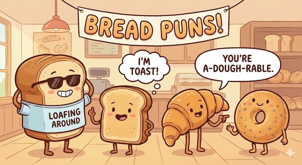 bread puns