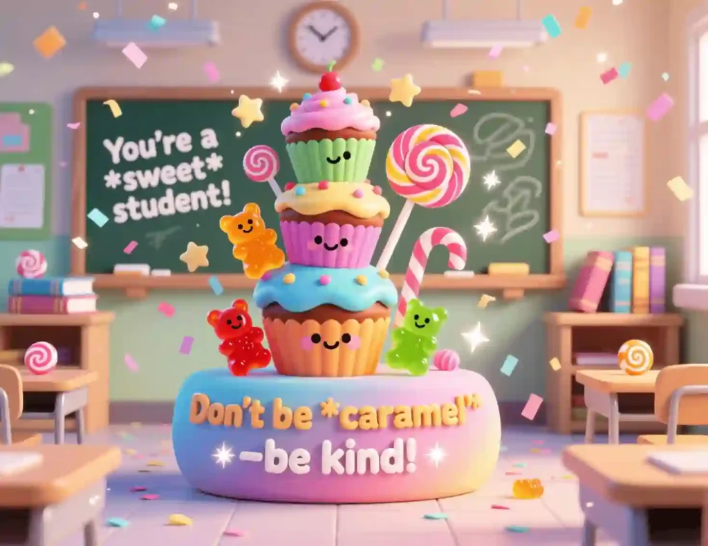 candy puns for students image