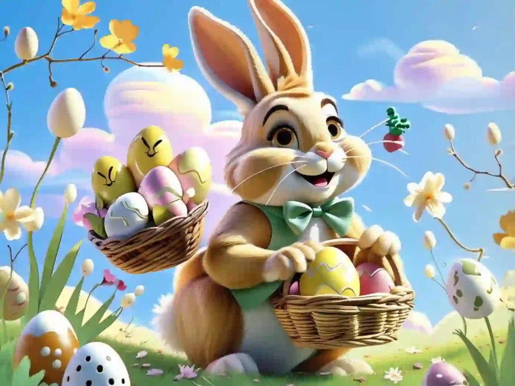 easter bunny puns image