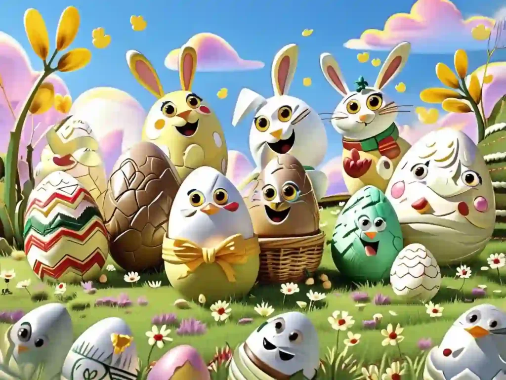 easter egg puns image