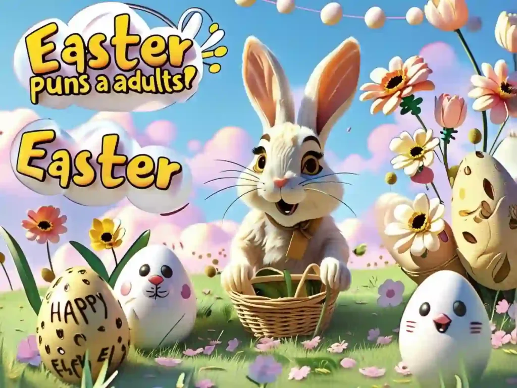 easter puns for adults image