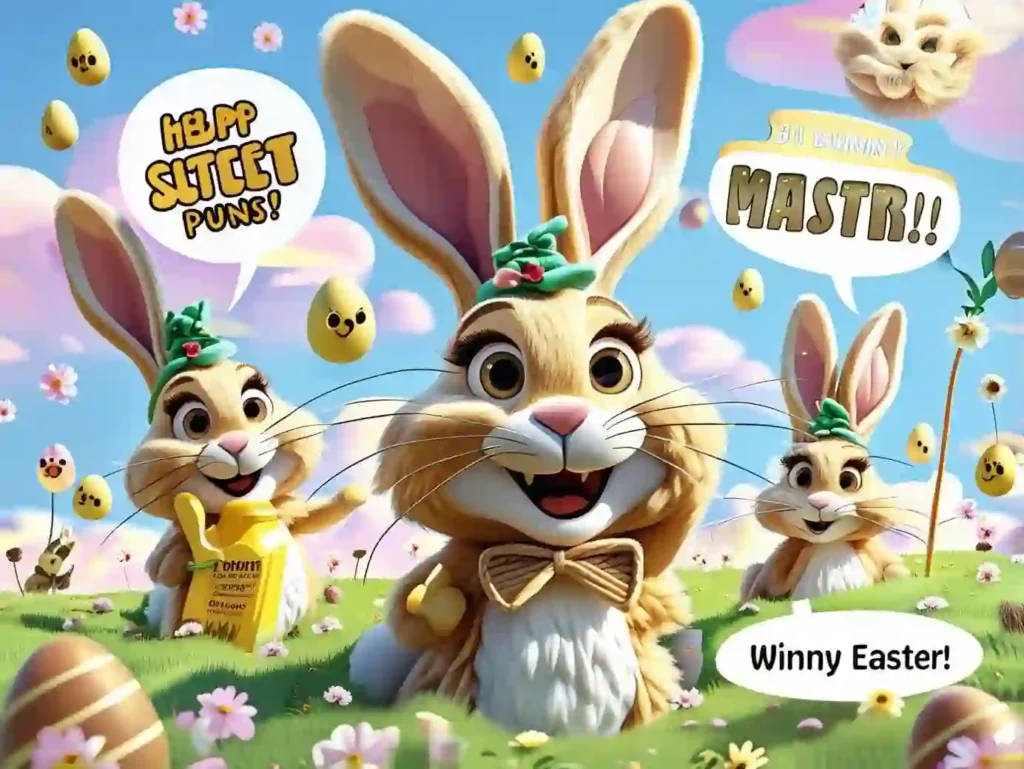 easter puns for kids image