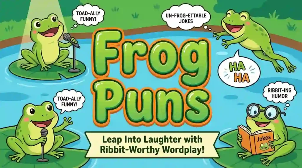 frog puns image
