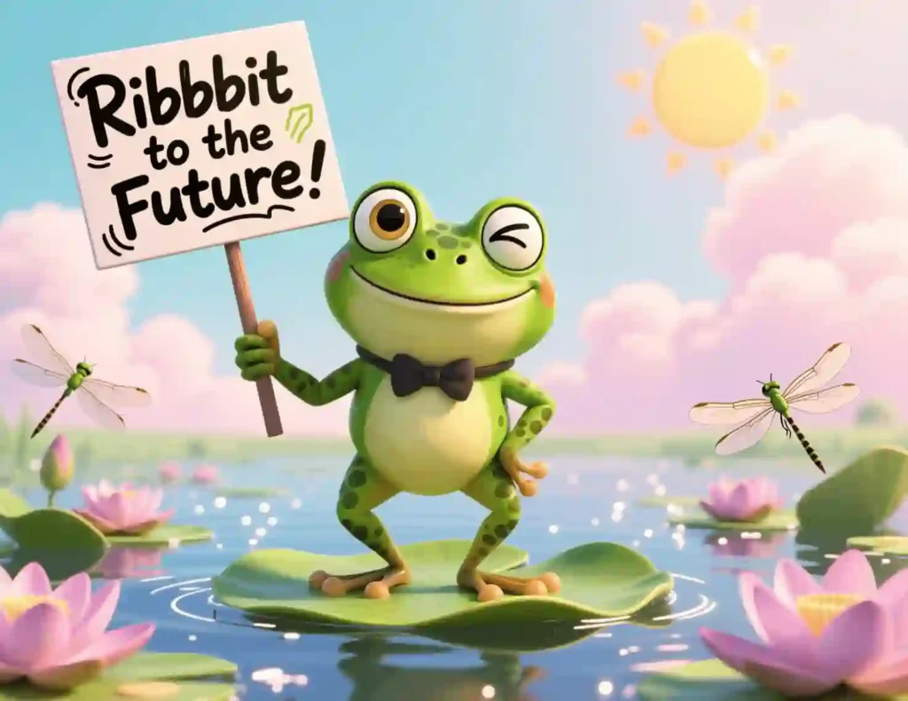 frog puns one liners image