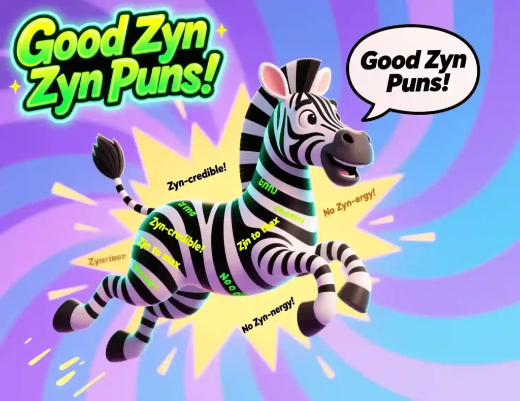 good zyn puns image