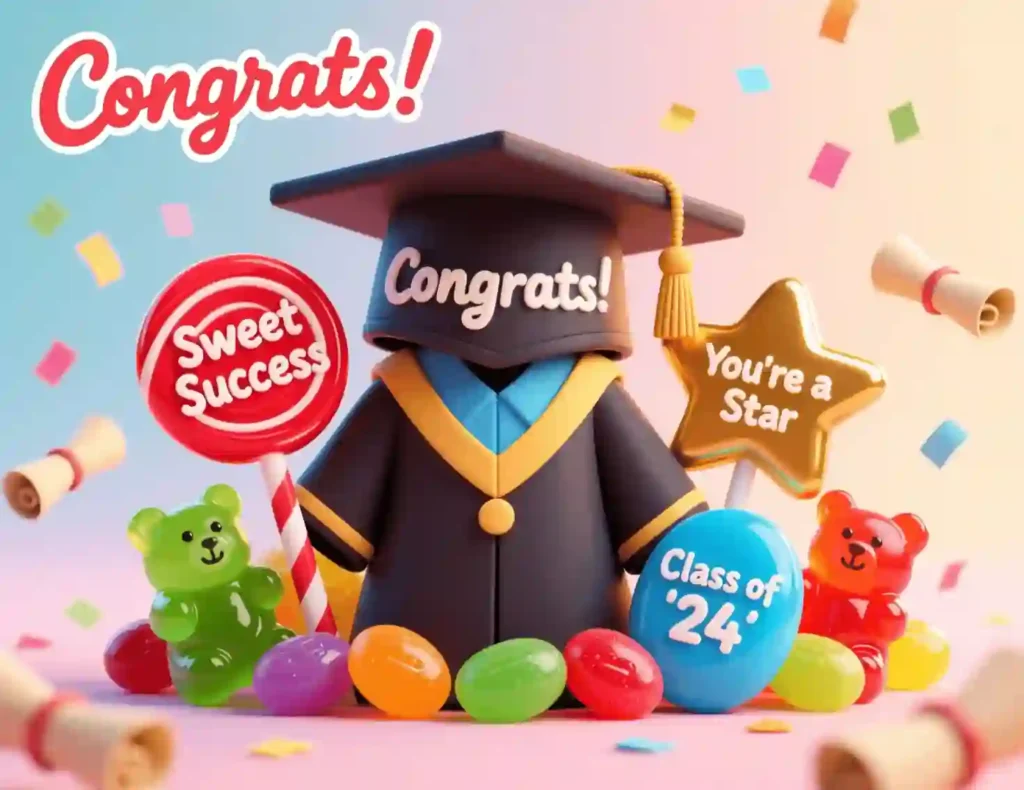 graduation candy puns image