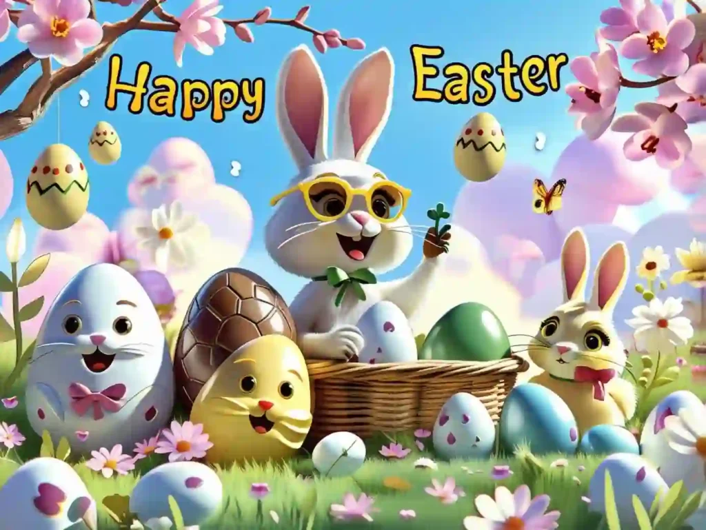 happy easter puns image