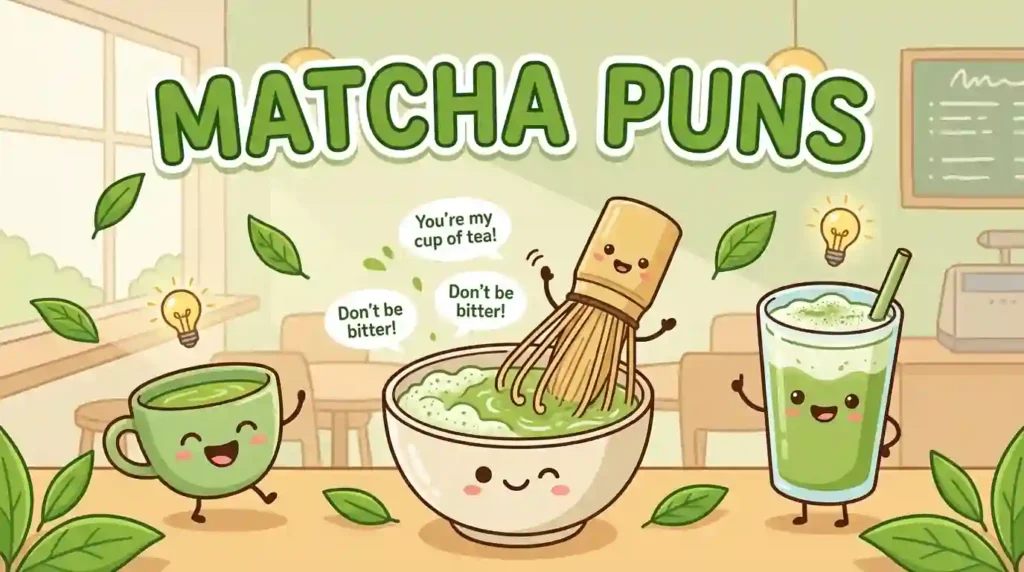 matcha puns image