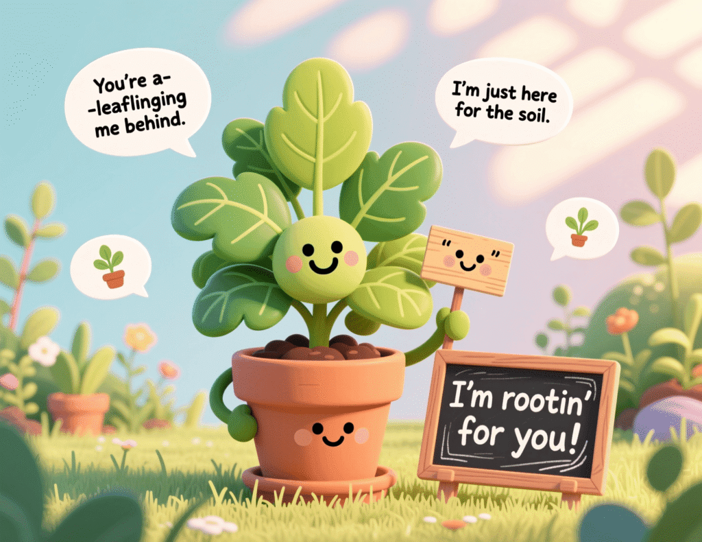 plant puns one liners image