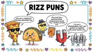 rizz puns image