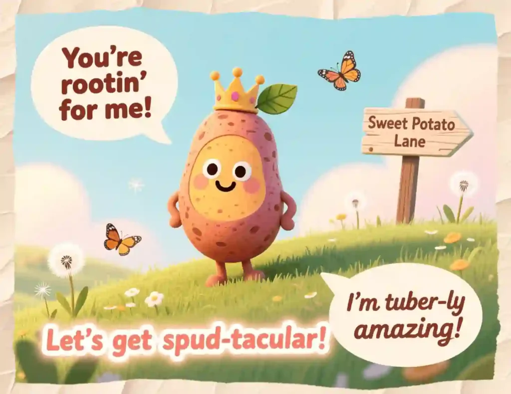 sweet potato puns image
