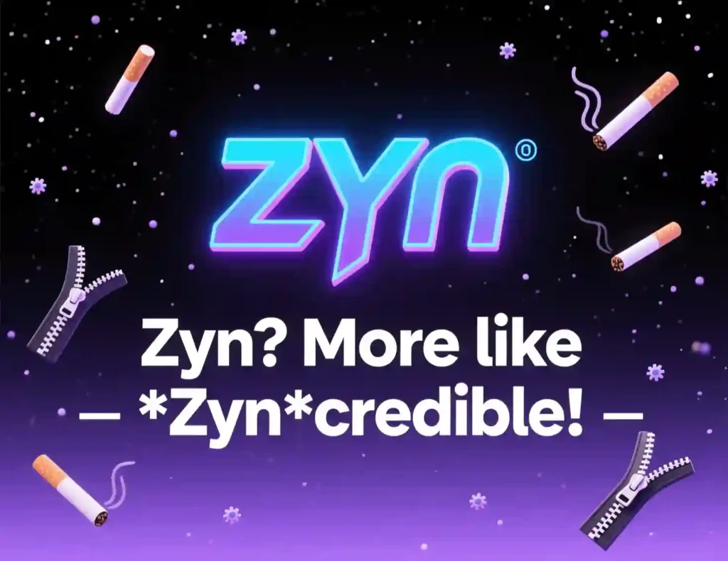 zyn puns one liners image