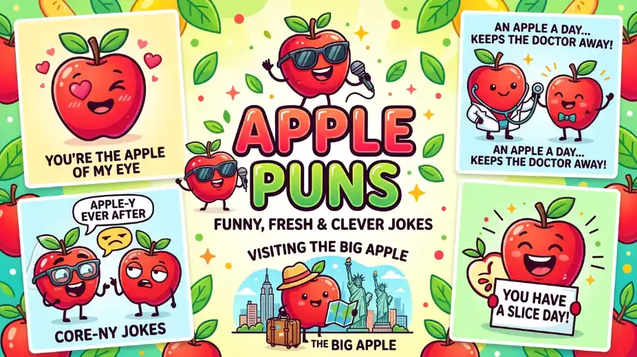 apple puns image
